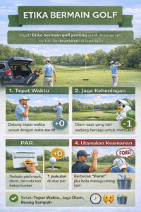 Etika dalam bermain golf bagi pemula