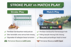 Panduan Format bermain golf untuk pemula yang perlu diketahui